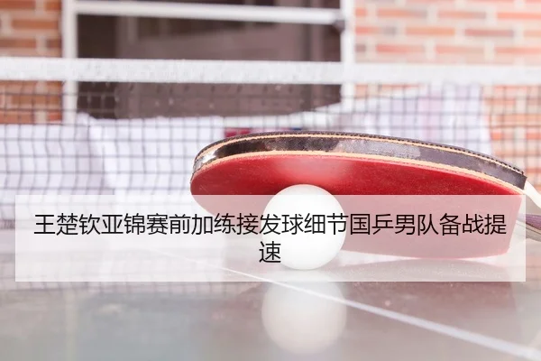 王楚钦亚锦赛前加练接发球细节国乒男队备战提速